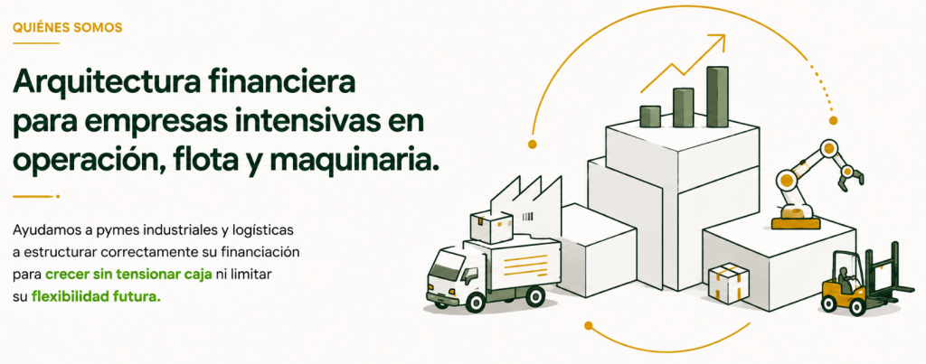 arquitectura financiera financiacion pymes industria tesoreria prestamos leasing renting